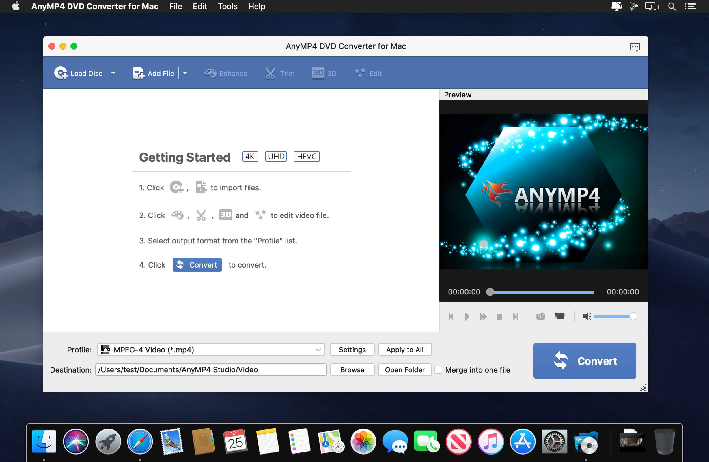 AnyMP4 Mac Video Converter Ultimate 8.2.16 Download